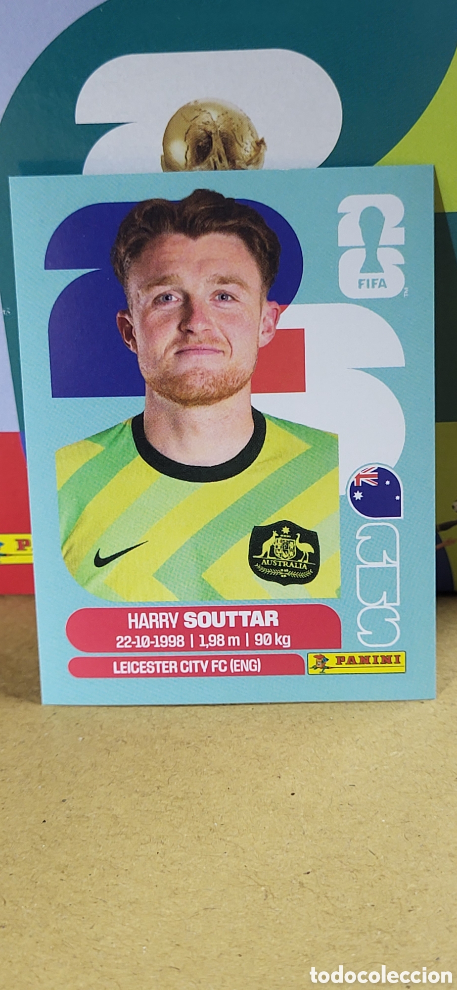 Sammeln alte Sammelbilder: SOUTTAR AUSTRALIA N&ordm; 4 FIFA WORLD CUP 2026 PANINI MUNDIAL FIFA WORLD CUP