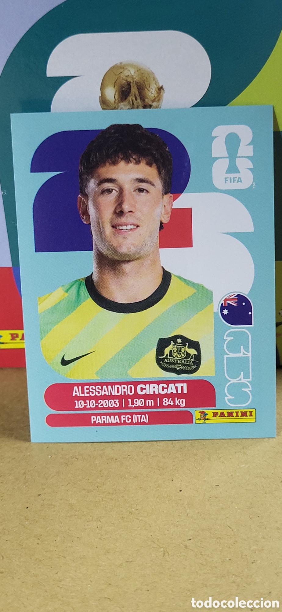 Sammeln alte Sammelbilder: CIRCATI AUSTRALIA N&ordm; 5 FIFA WORLD CUP 2026 PANINI MUNDIAL FIFA WORLD CUP