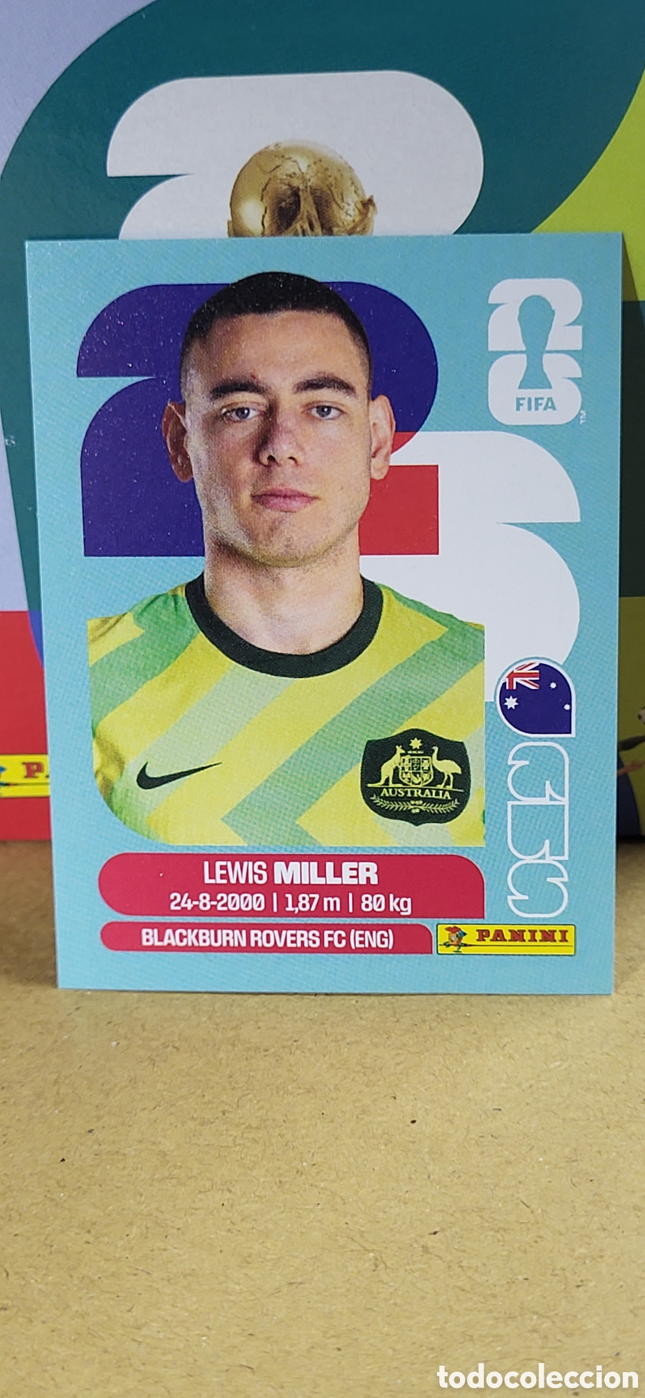 Sammeln alte Sammelbilder: MILLER AUSTRALIA N&ordm; 9 FIFA WORLD CUP 2026 PANINI MUNDIAL FIFA WORLD CUP