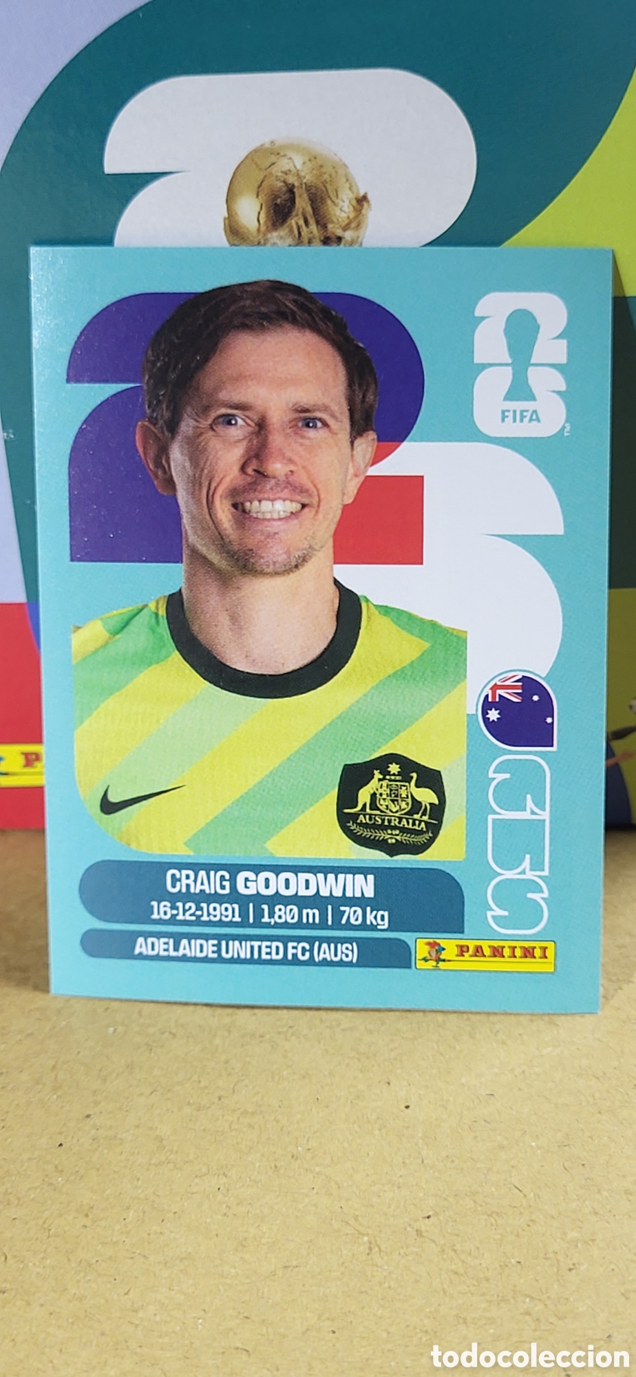 Coleccionismo Cromos antiguos: GOODWIN AUSTRALIA N&ordm; 17 FIFA WORLD CUP 2026 PANINI MUNDIAL FIFA WORLD CUP