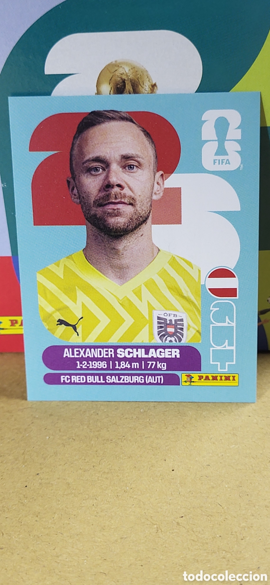 Collezionismo Figurine antiche: SCHLAGER AUSTRIA N&ordm; 2 FIFA WORLD CUP 2026 PANINI MUNDIAL FIFA WORLD CUP