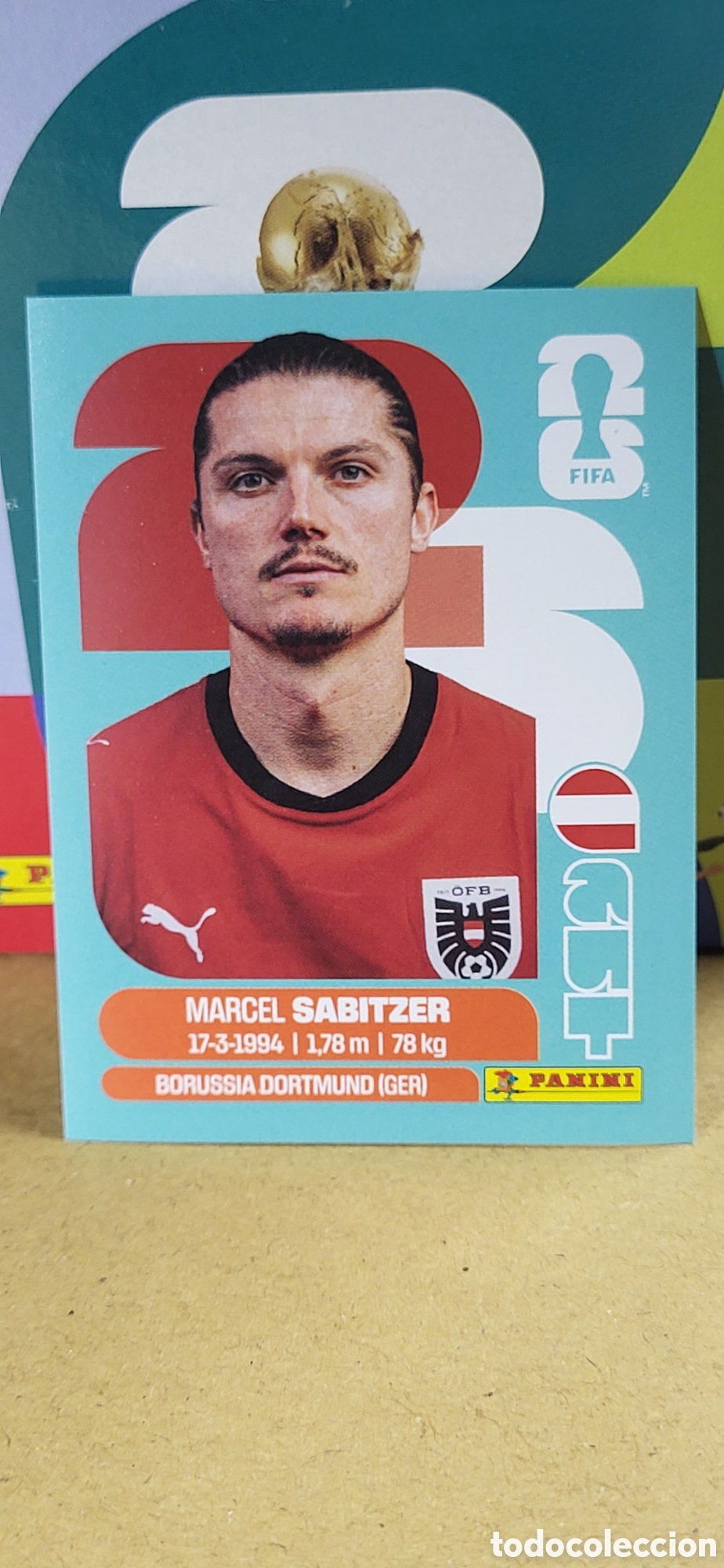 Collezionismo Figurine antiche: SABITZER AUSTRIA N&ordm; 11 FIFA WORLD CUP 2026 PANINI MUNDIAL FIFA WORLD CUP