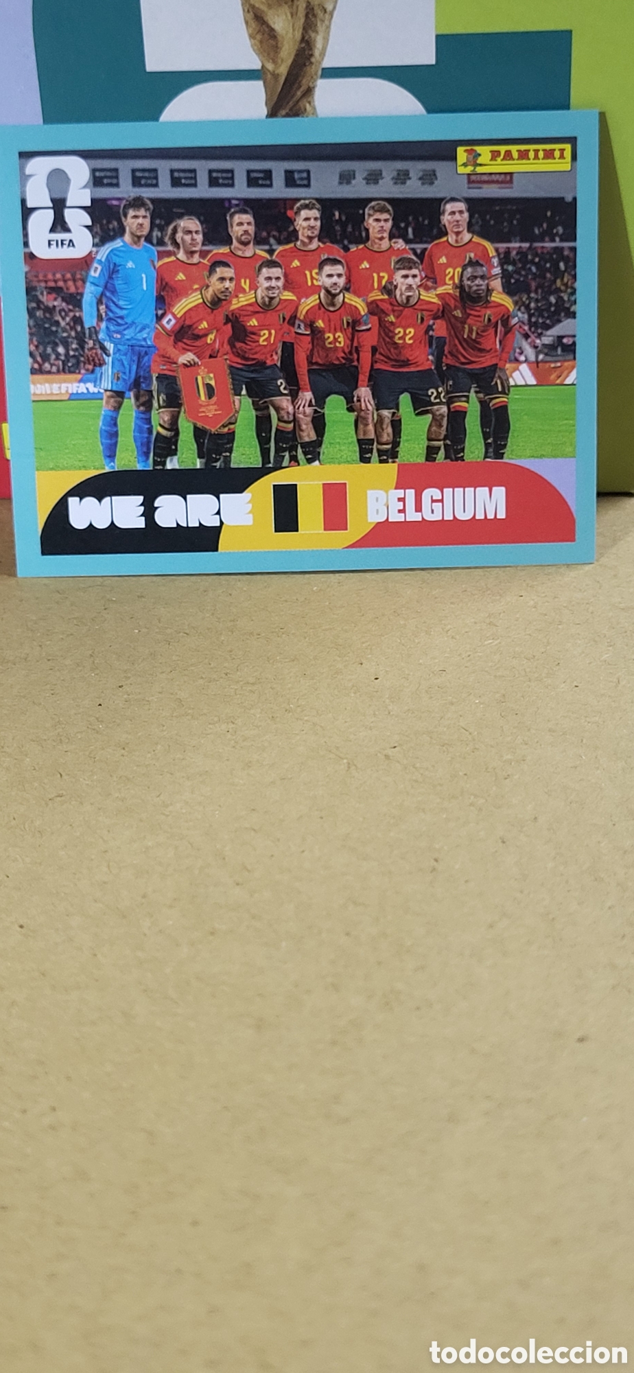 Collectable Antique Stickers: EQUIPO BELGICA N&ordm; 13 FIFA WORLD CUP 2026 PANINI MUNDIAL FIFA WORLD CUP