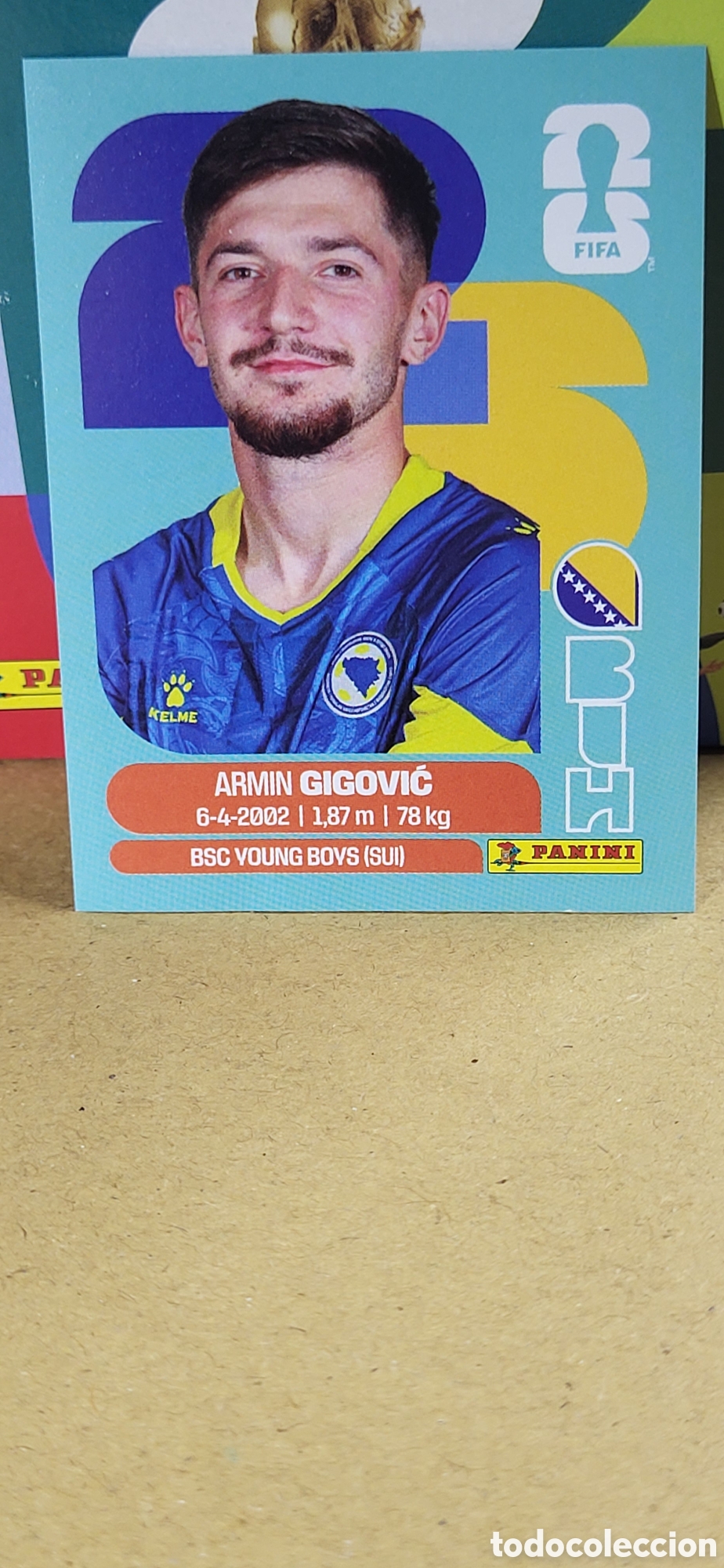 Collezionismo Figurine antiche: GIGOVIC BOSNIA N&ordm; 10 FIFA WORLD CUP 2026 PANINI MUNDIAL FIFA WORLD CUP