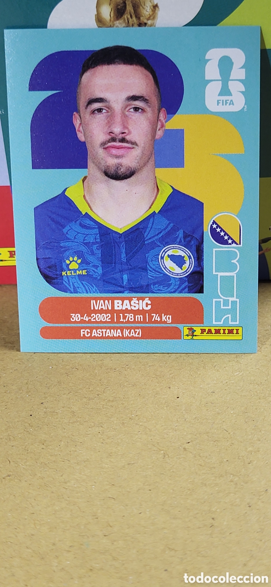 Collezionismo Figurine antiche: BASIC BOSNIA N&ordm; 12 FIFA WORLD CUP 2026 PANINI MUNDIAL FIFA WORLD CUP