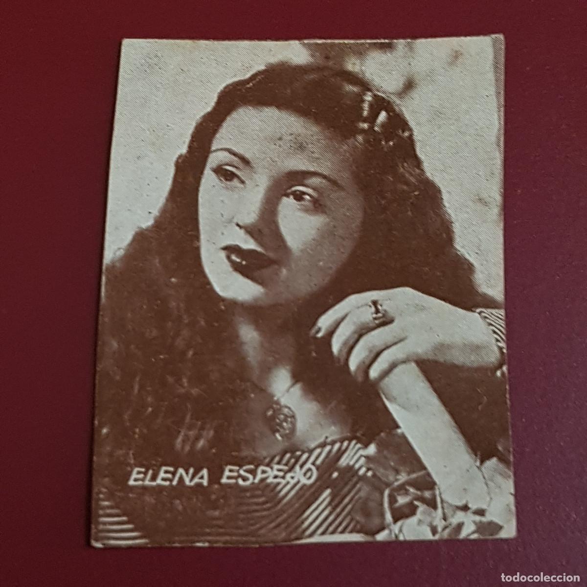 Collezionismo Figurine antiche: HISPANO AMERICANA - ARTISTAS DE CINE 1962 - 62 - ELENA ESPEJO - NUNCA PEGADO