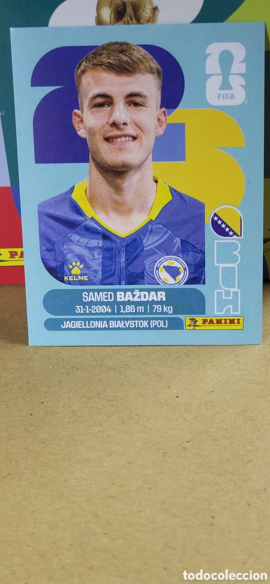 Collezionismo Figurine antiche: BAZDAR BOSNIA N&ordm; 19 FIFA WORLD CUP 2026 PANINI MUNDIAL FIFA WORLD CUP