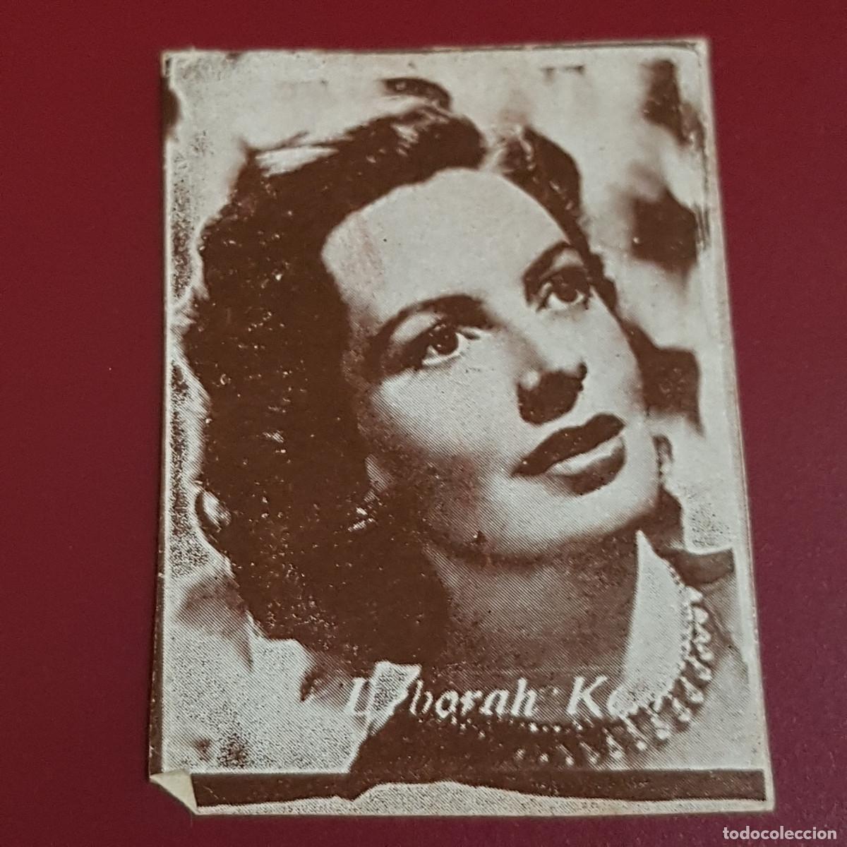 Coleccionismo Cromos antiguos: HISPANO AMERICANA - ARTISTAS DE CINE 1962 - 62 - DEBORAH KERR - NUNCA PEGADO