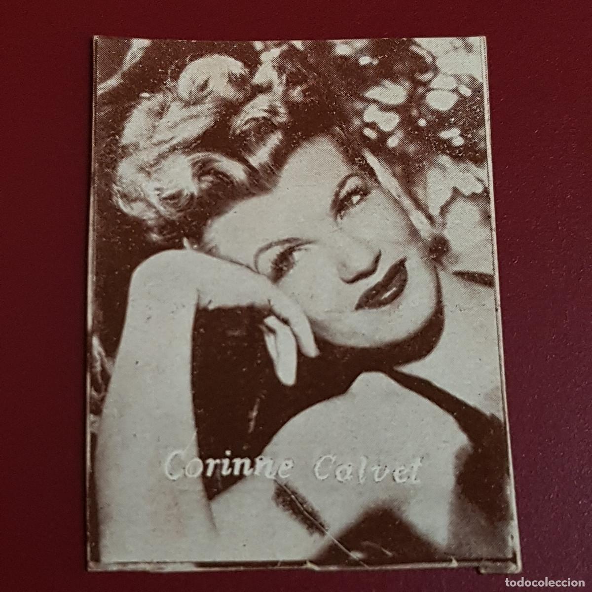 Coleccionismo Cromos antiguos: HISPANO AMERICANA - ARTISTAS DE CINE 1962 - 62 - CORINNE CALVET - NUNCA PEGADO