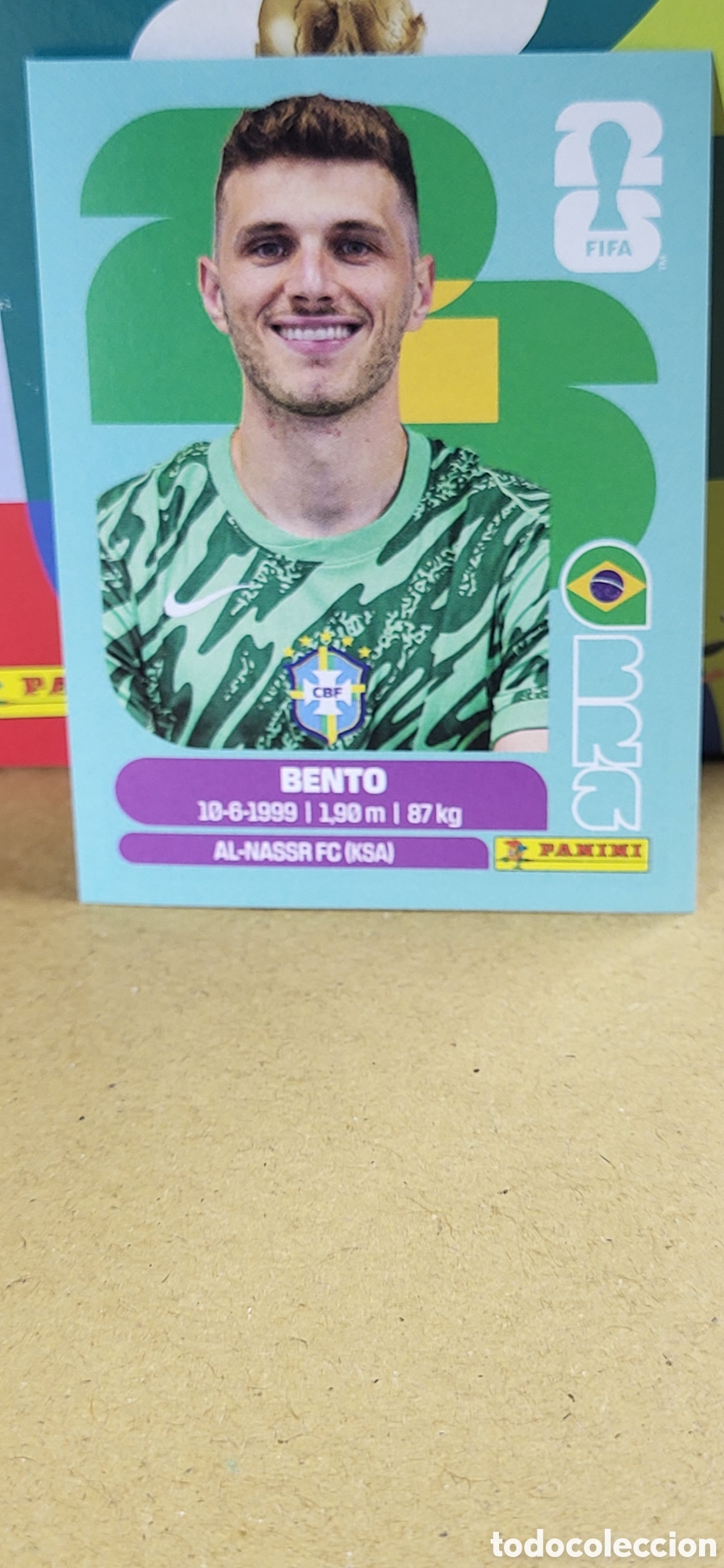 Collezionismo Figurine antiche: BENTO BRASIL N&ordm; 3 FIFA WORLD CUP 2026 PANINI MUNDIAL FIFA WORLD CUP