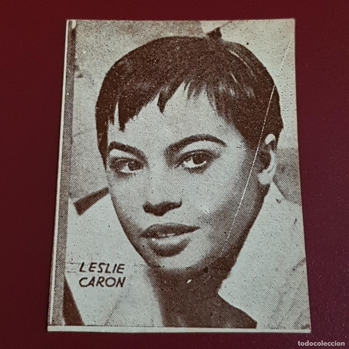 Coleccionismo Cromos antiguos: HISPANO AMERICANA - ARTISTAS DE CINE 1962 - 62 - LESLIE CARON - NUNCA PEGADO