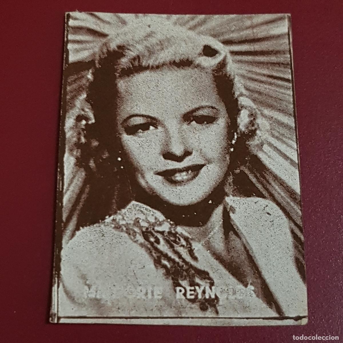 Coleccionismo Cromos antiguos: HISPANO AMERICANA - ARTISTAS DE CINE 1962 - 62 - MARJORIE REYNOLDS - NUNCA PEGADO