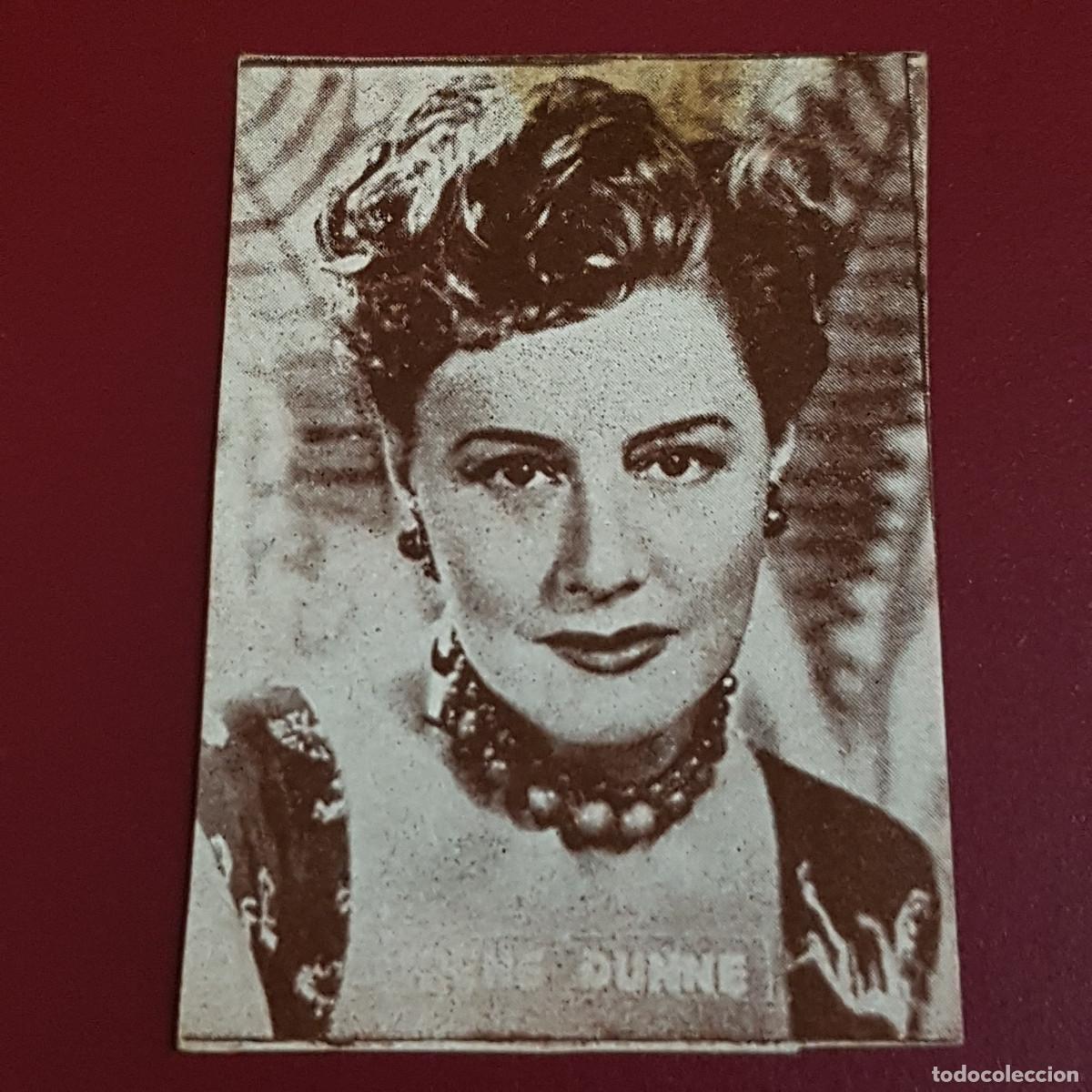 Coleccionismo Cromos antiguos: HISPANO AMERICANA - ARTISTAS DE CINE 1962 - 62 - IRENE DUNNE - NUNCA PEGADO