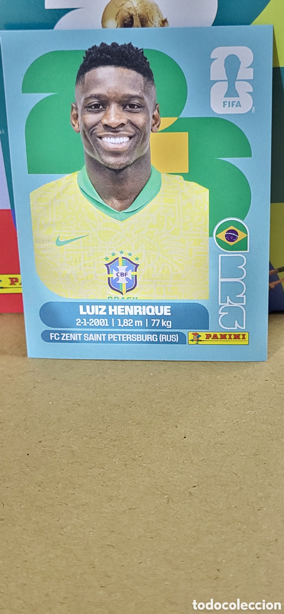 Coleccionismo Cromos antiguos: LUIZ HENRIQUE BRASIL N&ordm; 12 FIFA WORLD CUP 2026 PANINI MUNDIAL FIFA WORLD CUP