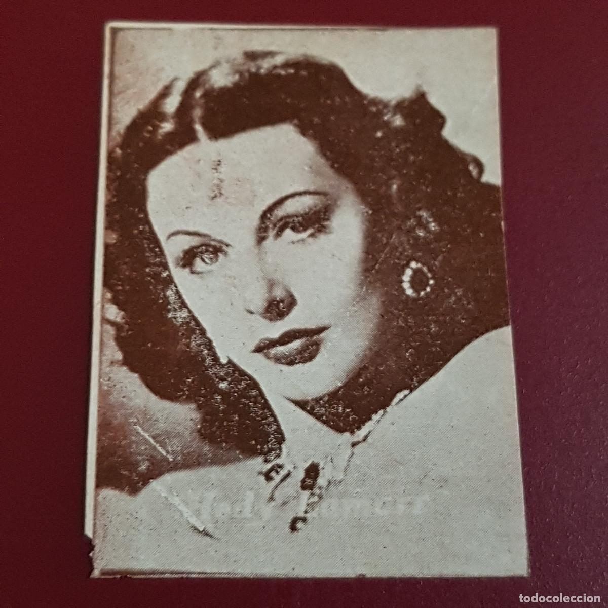 Coleccionismo Cromos antiguos: HISPANO AMERICANA - ARTISTAS DE CINE 1962 - 62 - HEDY LAMARR - NUNCA PEGADO