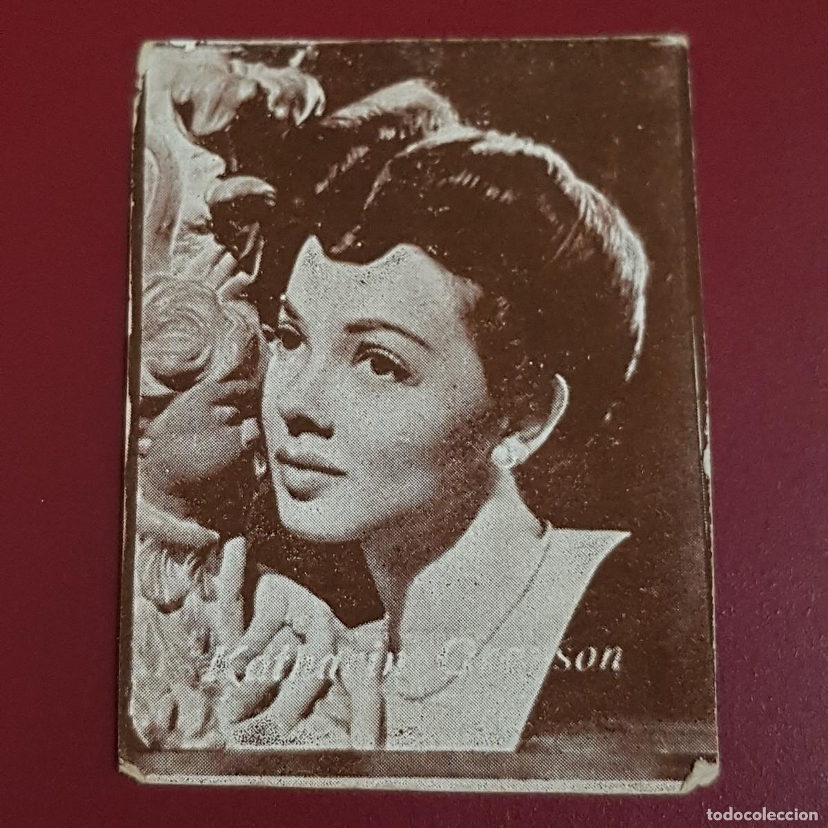 Coleccionismo Cromos antiguos: HISPANO AMERICANA - ARTISTAS DE CINE 1962 - 62 - KATHRYN GRAYSON - NUNCA PEGADO