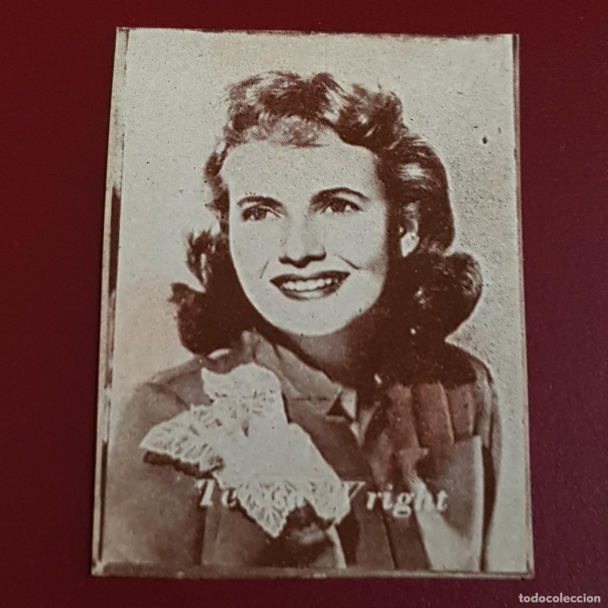 Coleccionismo Cromos antiguos: HISPANO AMERICANA - ARTISTAS DE CINE 1962 - 62 - TERESA WRIGHT - NUNCA PEGADO
