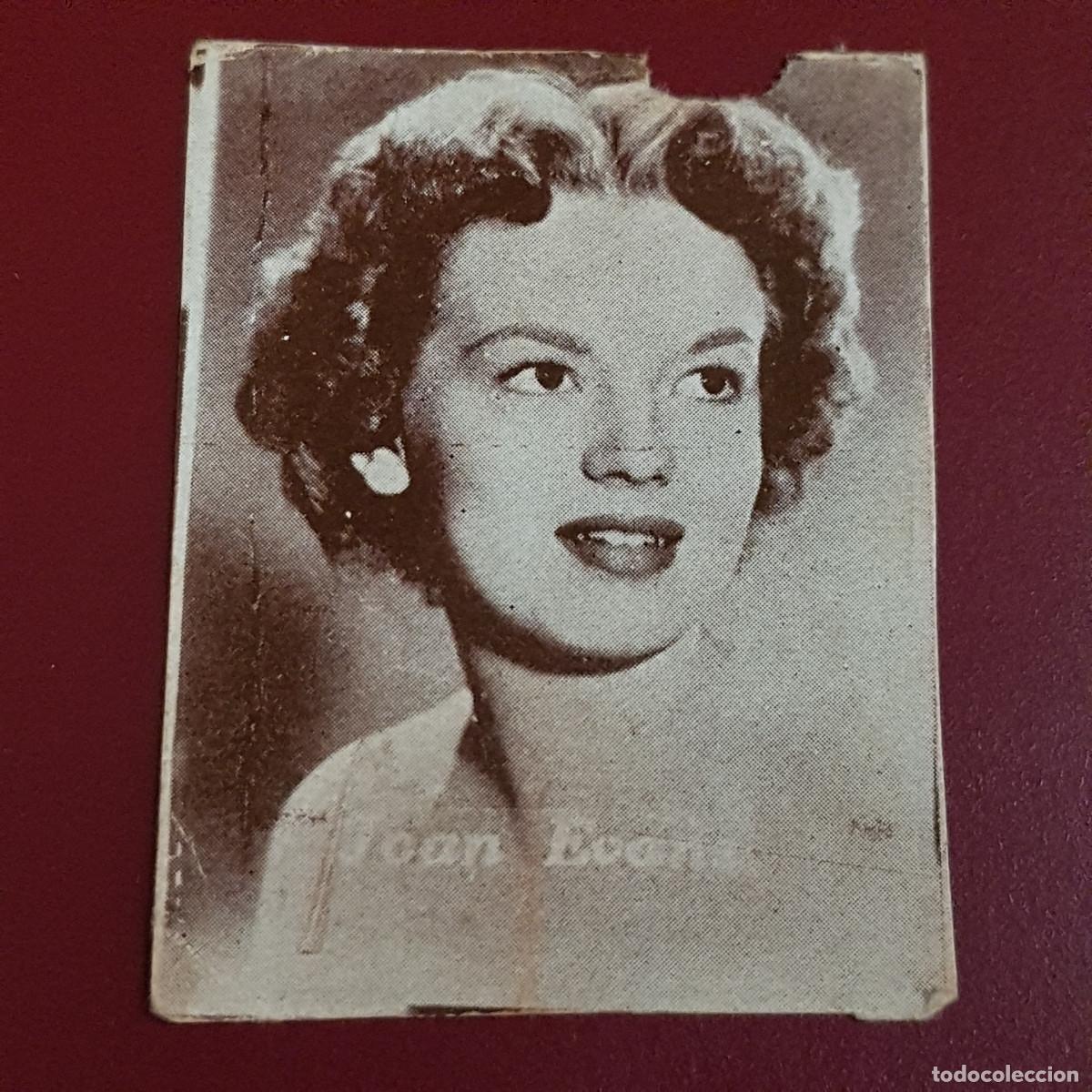 Coleccionismo Cromos antiguos: HISPANO AMERICANA - ARTISTAS DE CINE 1962 - 62 - JOAN EVANS - NUNCA PEGADO