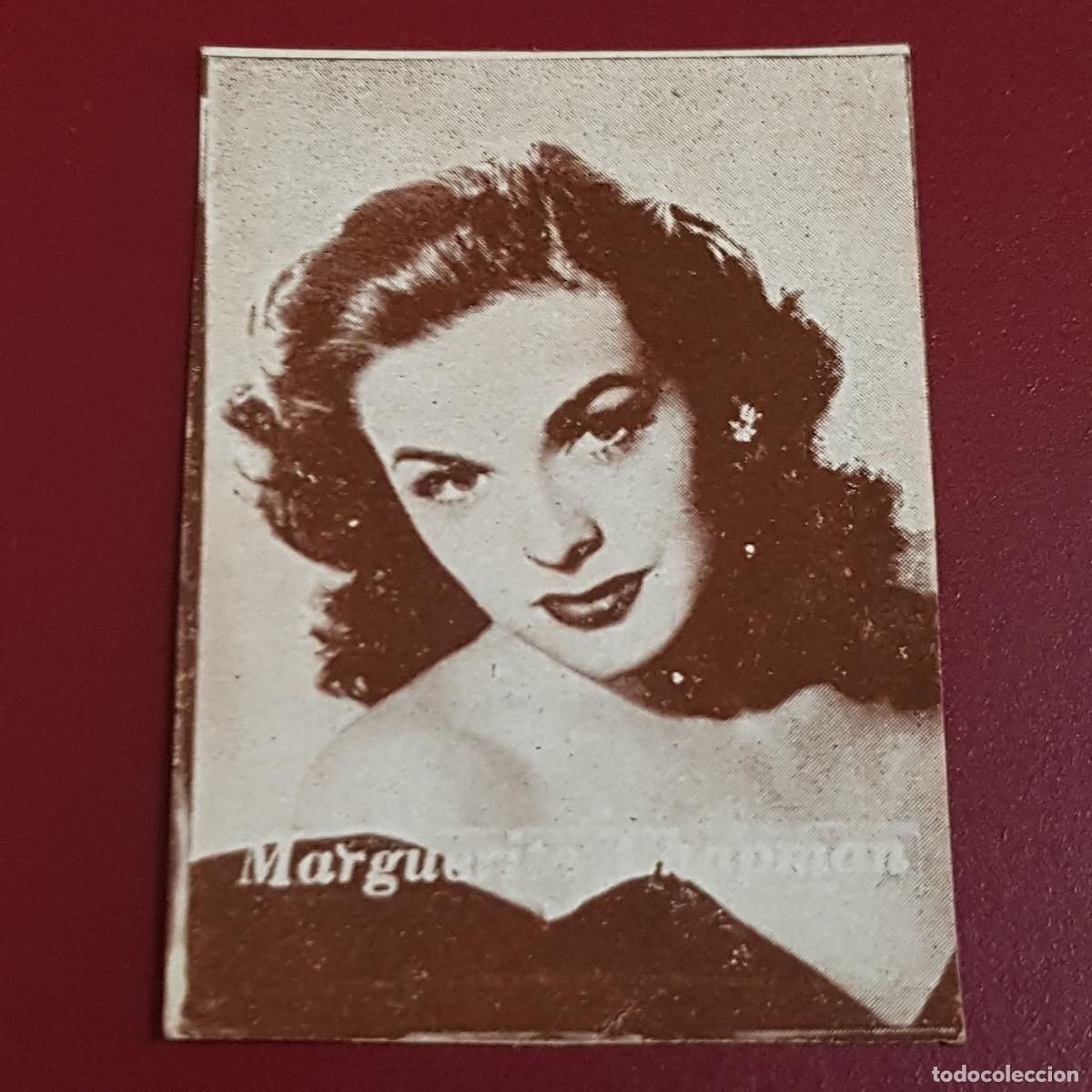 Coleccionismo Cromos antiguos: HISPANO AMERICANA - ARTISTAS DE CINE 1962 - 62 - MARGUERITE CHAPMAN - NUNCA PEGADO