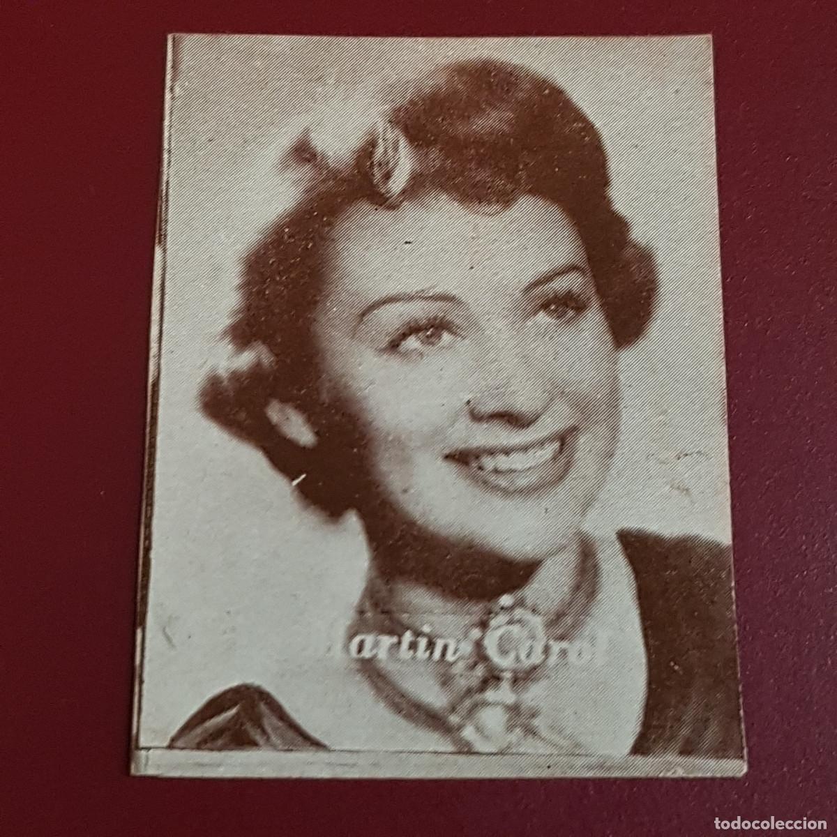 Coleccionismo Cromos antiguos: HISPANO AMERICANA - ARTISTAS DE CINE 1962 - 62 - MARTINA CAROL - NUNCA PEGADO