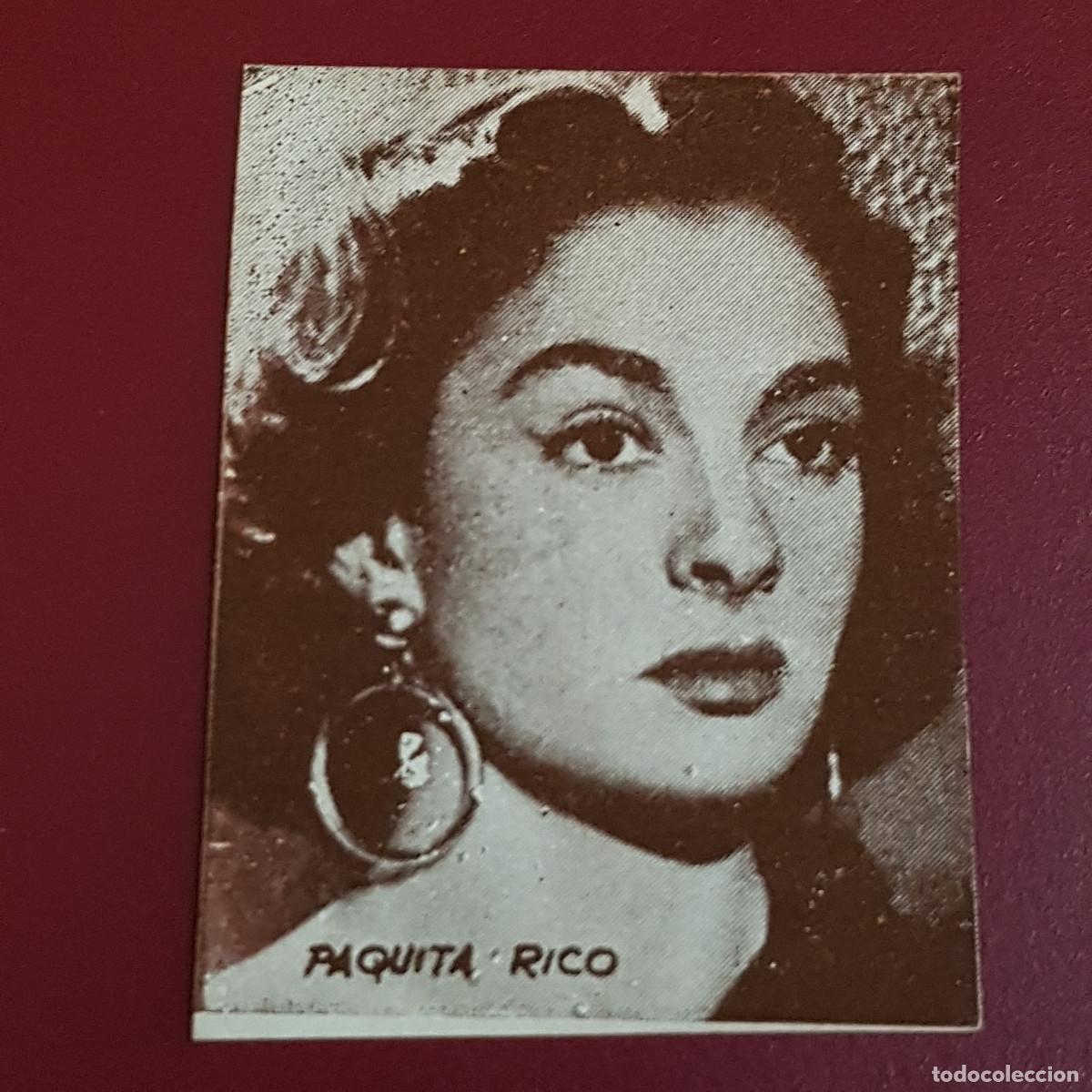 Coleccionismo Cromos antiguos: HISPANO AMERICANA - ARTISTAS DE CINE 1962 - 62 - PEPITA RICO - NUNCA PEGADO