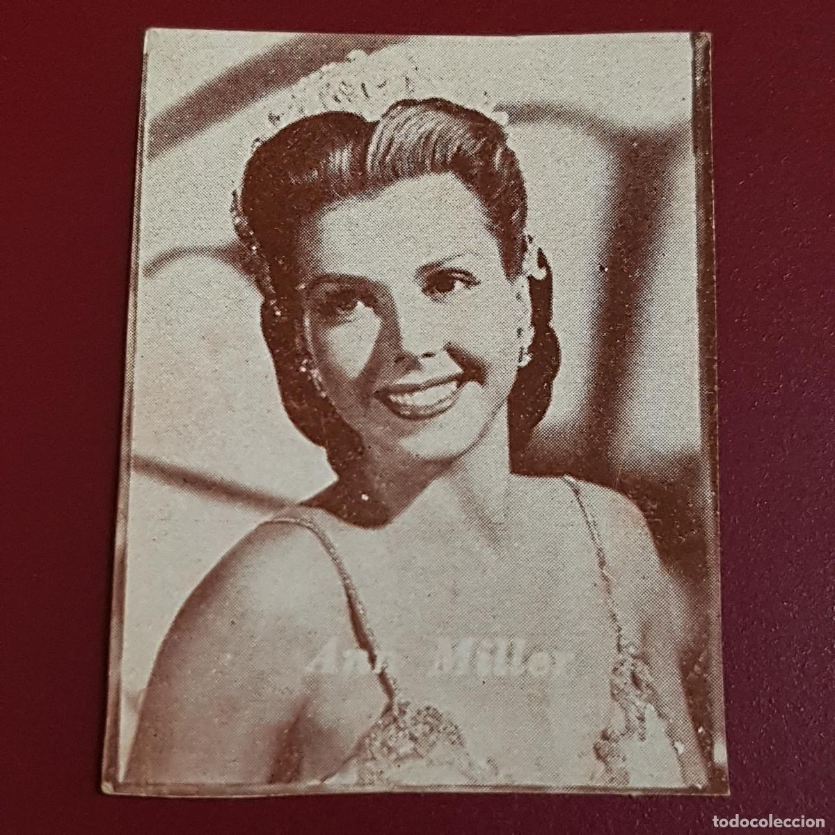 Coleccionismo Cromos antiguos: HISPANO AMERICANA - ARTISTAS DE CINE 1962 - 62 - ANN MILLER - NUNCA PEGADO