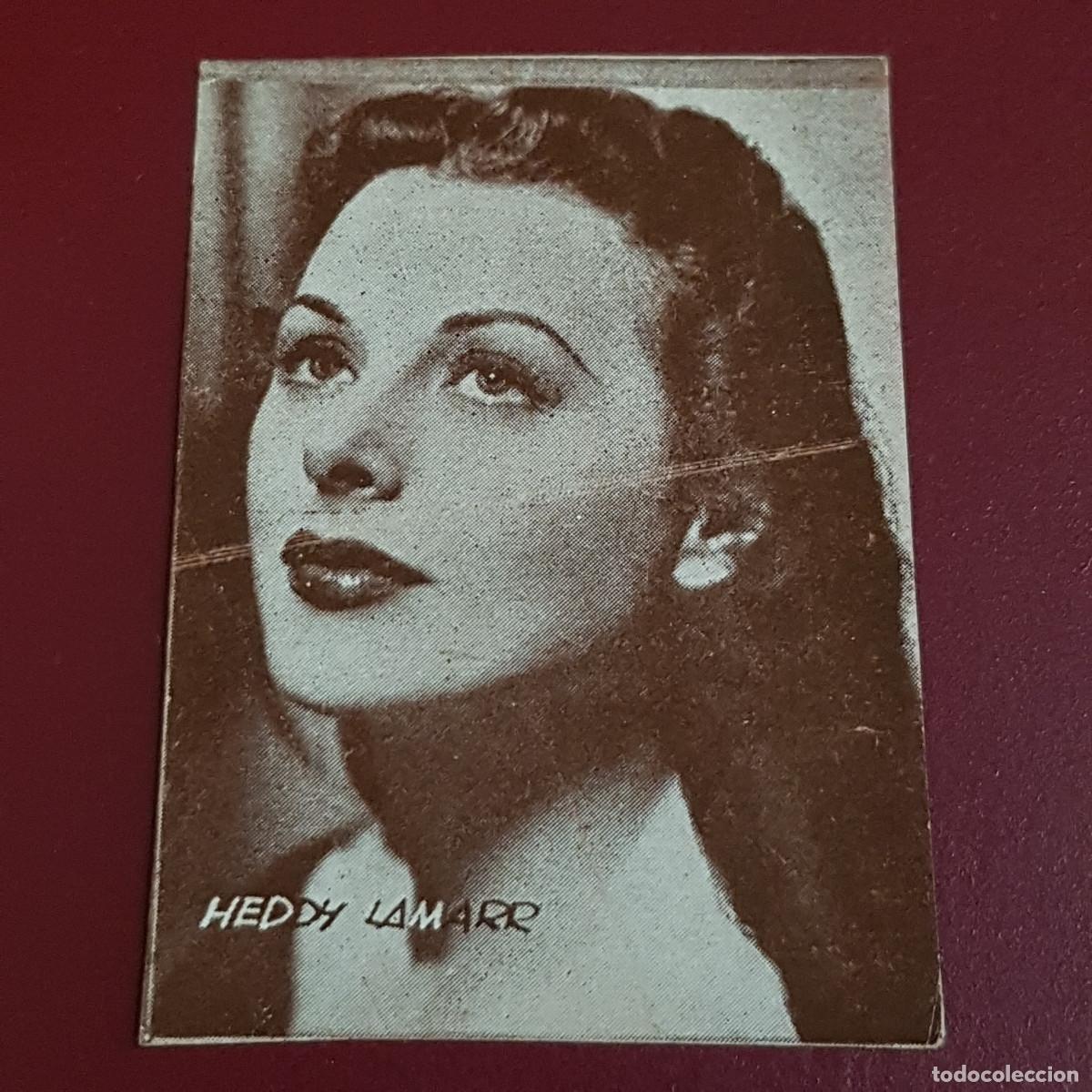 Coleccionismo Cromos antiguos: HISPANO AMERICANA - ARTISTAS DE CINE 1962 - 62 - HEDDY LAMARR - NUNCA PEGADO