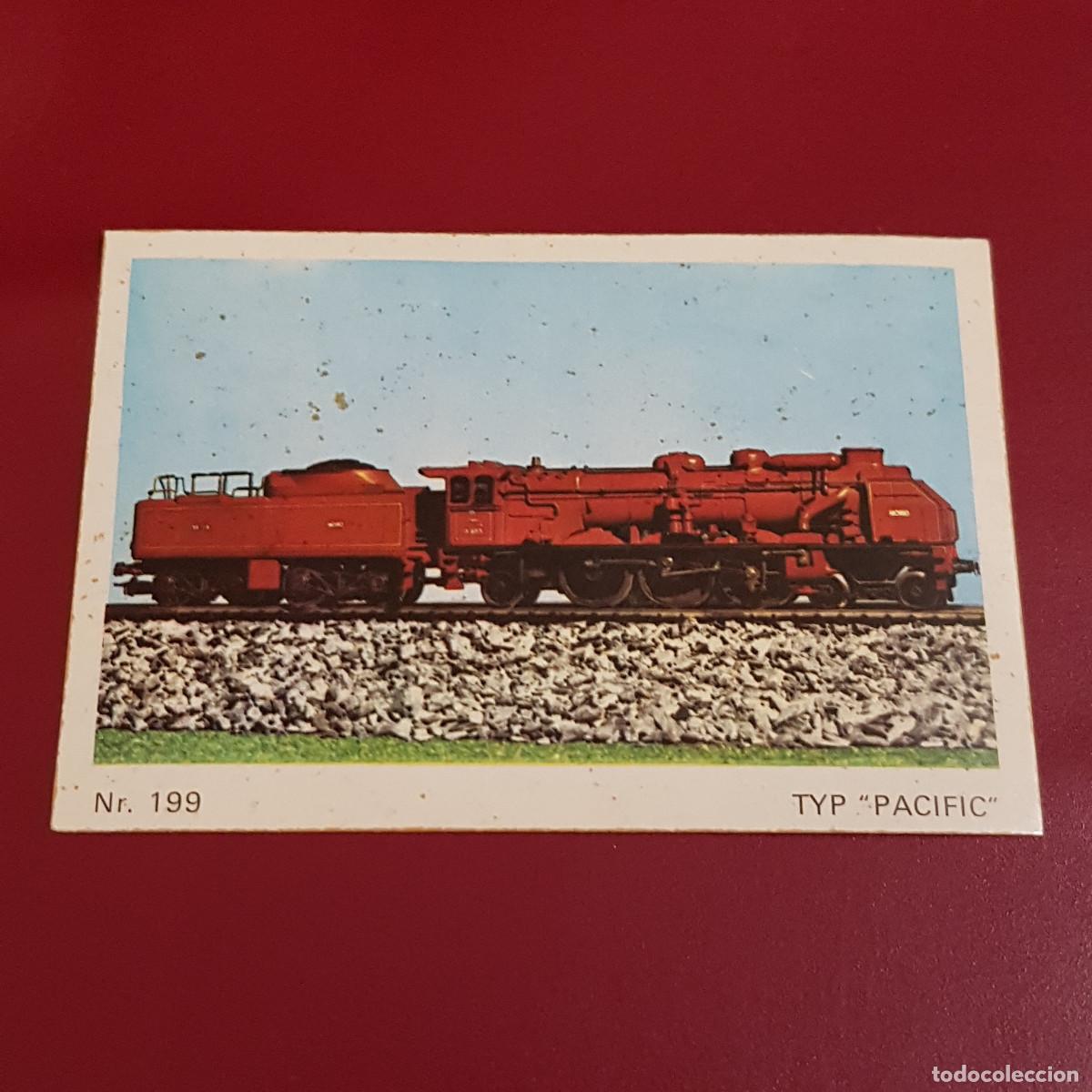 Coleccionismo Cromos antiguos: BRUGUERA - BARCOS Y TRENES - AMERICANA MUNCHEN - SCHIFF UND EISENBAHN - 1973 - 199 - NUNCA PEGADO