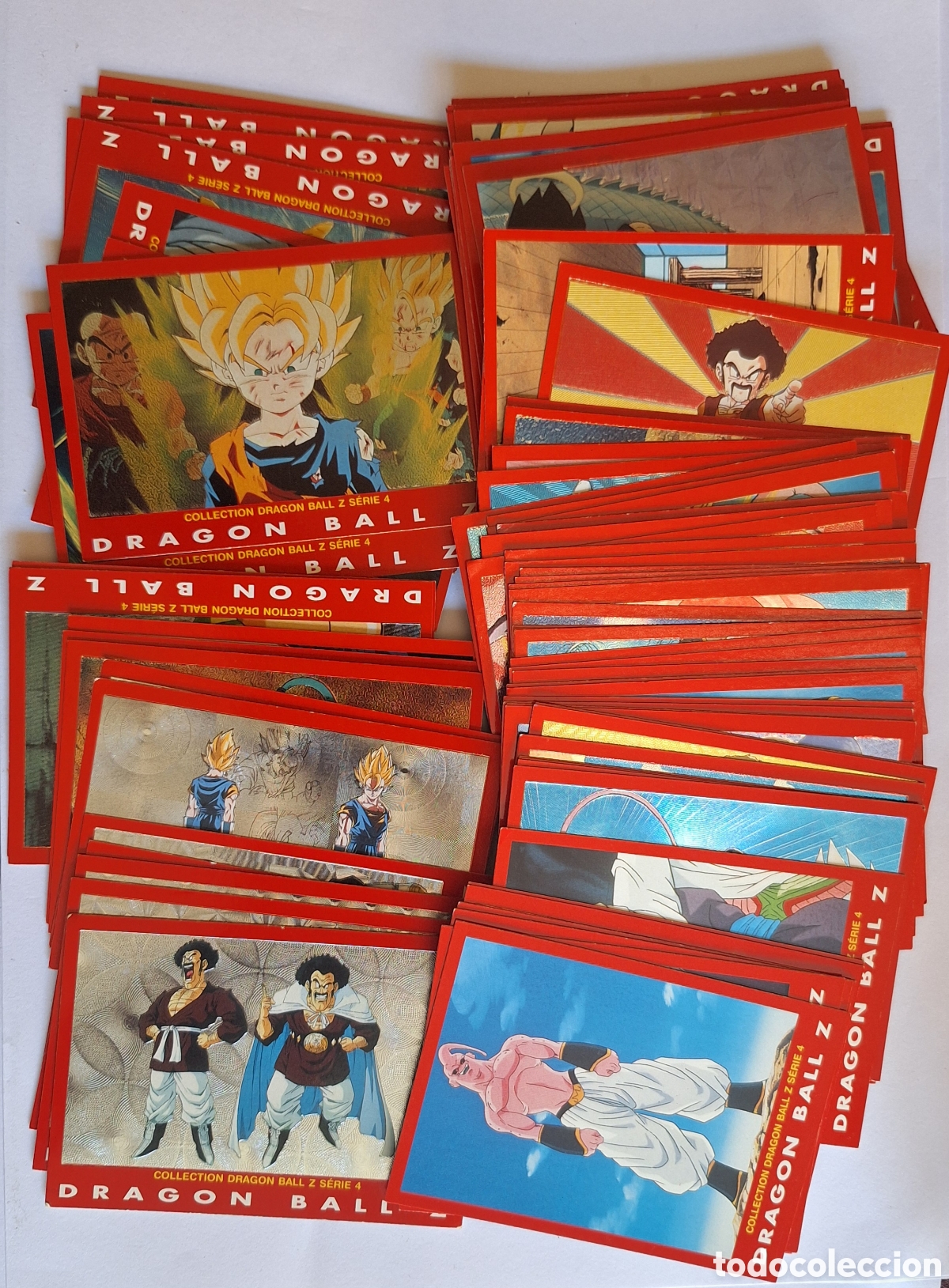Coleccionismo Cromos antiguos: Lote 88 Cartas Dragon Ball Z - Serie 4 Panini (Casi Completo - Faltan 12)