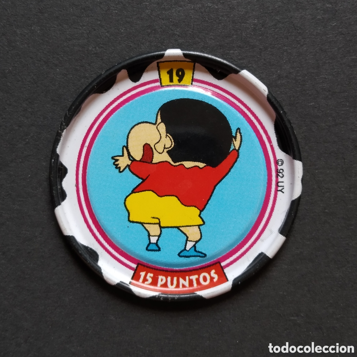 Coleccionismo Cromos antiguos: METAL RAPPERS / TAZO - N&ordm; 019 - SHIN CHAN - A&Ntilde;O 1997 - BOLLYCAO