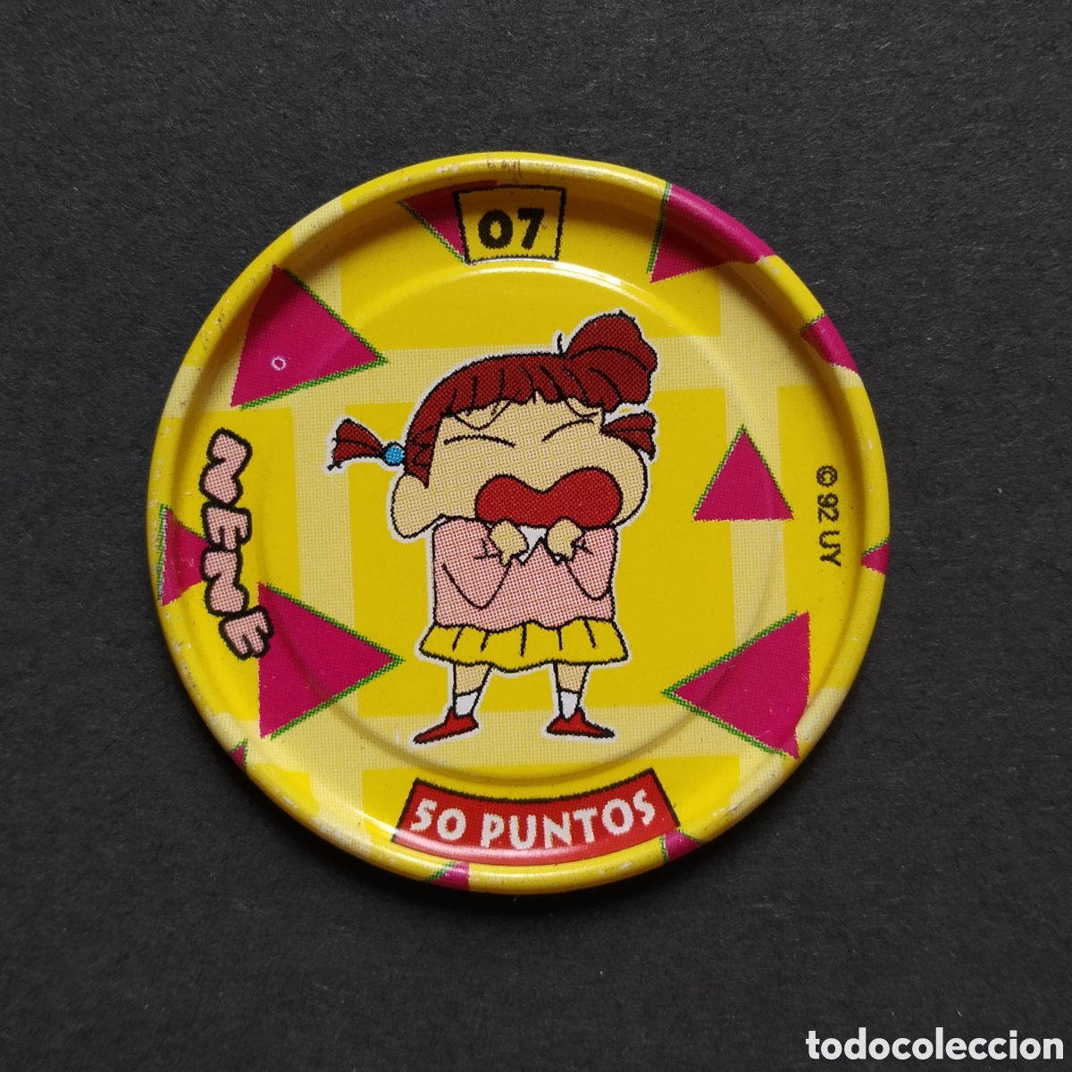 Coleccionismo Cromos antiguos: METAL RAPPERS / TAZO - N&ordm; 007 - SHIN CHAN - A&Ntilde;O 1997 - BOLLYCAO