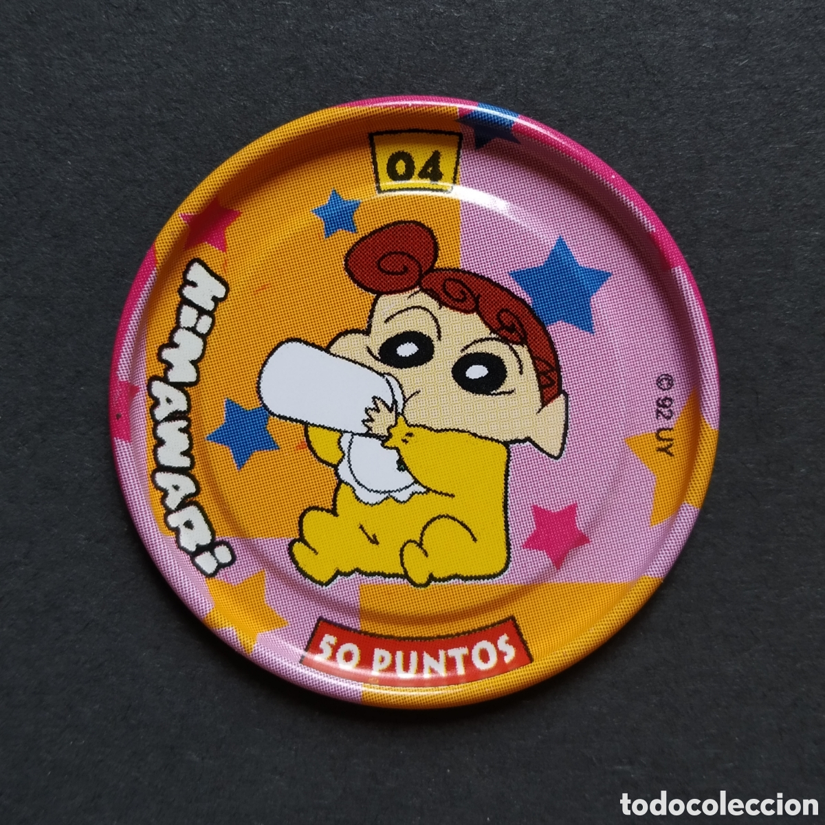Coleccionismo Cromos antiguos: METAL RAPPERS / TAZO - N&ordm; 004 - SHIN CHAN - A&Ntilde;O 1997 - BOLLYCAO