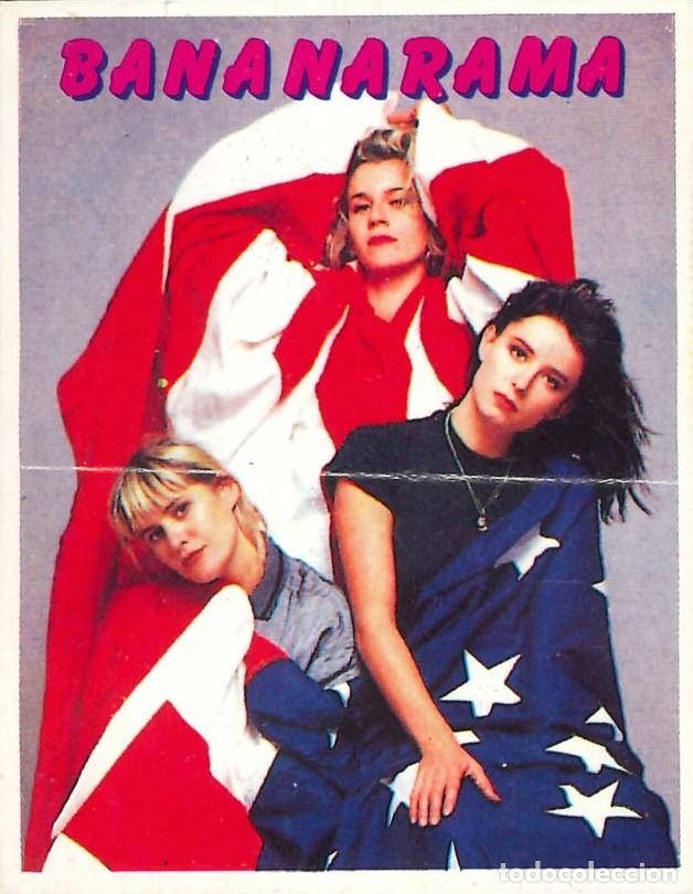 Coleccionismo Cromos antiguos: CROMO - 1990 - PEGATE A LAS ESTRELLAS DEL ROCK - MATUTANO - SONRIC'S - BANANARAMA