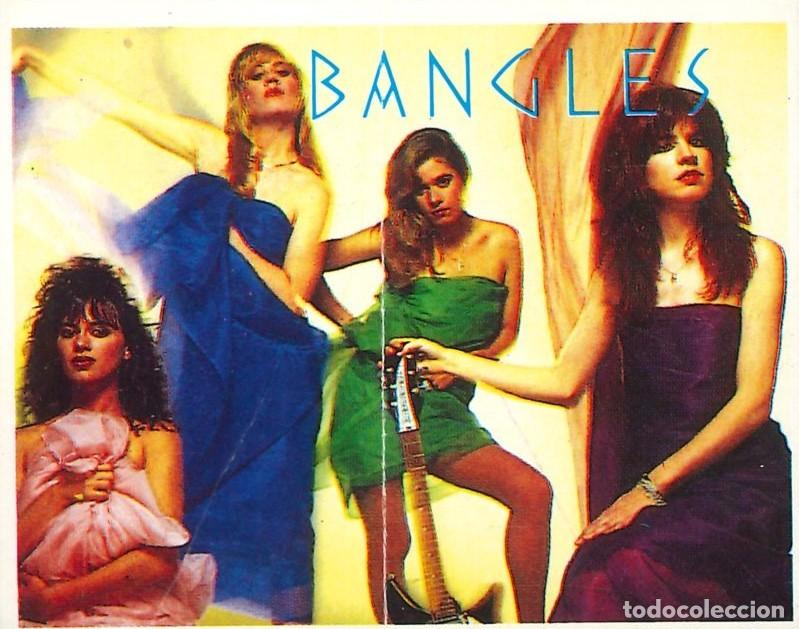 Coleccionismo Cromos antiguos: CROMO - 1990 - PEGATE A LAS ESTRELLAS DEL ROCK - MATUTANO - SONRIC'S - BANGLES