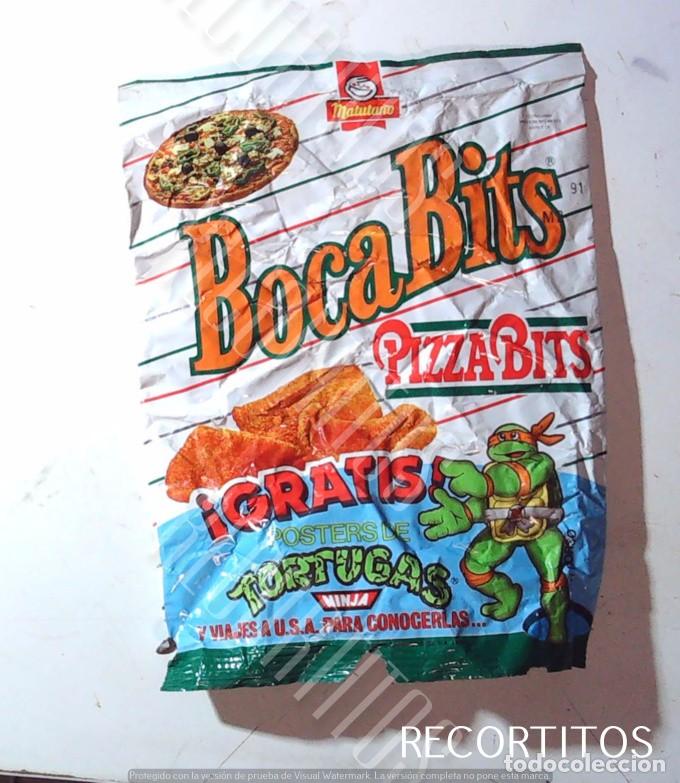 Sammeln alte Sammelbilder: LAS TORTUGAS NINJA MUTANT TURTLES BOLSA MATUTANO 1991 BOCABITS PIZZABITS