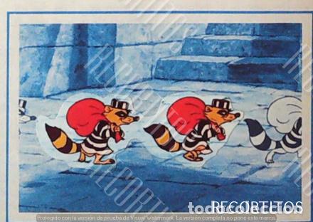 Coleccionismo Cromos antiguos: ROBIN HOOD WALT DISNEY CLESA CROMO RECUPERADO W X