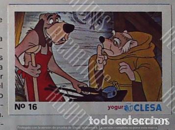 Collezionismo Figurine antiche: ROBIN HOOD WALT DISNEY CLESA CROMO RECUPERADO 16