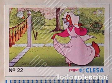 Collezionismo Figurine antiche: ROBIN HOOD WALT DISNEY CLESA CROMO RECUPERADO 22