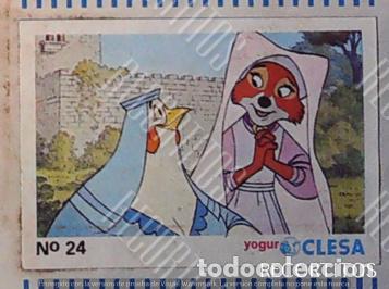 Collezionismo Figurine antiche: ROBIN HOOD WALT DISNEY CLESA CROMO RECUPERADO 24