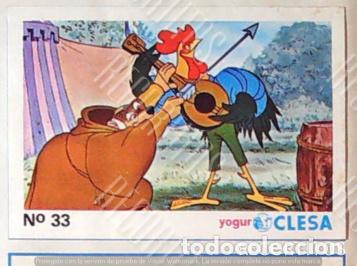 Coleccionismo Cromos antiguos: ROBIN HOOD WALT DISNEY CLESA CROMO RECUPERADO 33
