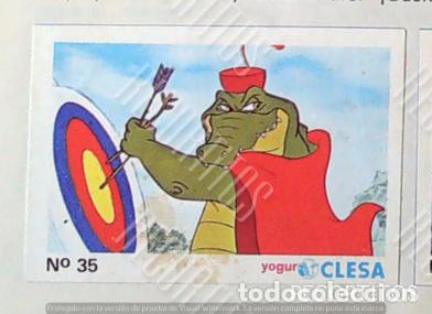 Coleccionismo Cromos antiguos: ROBIN HOOD WALT DISNEY CLESA CROMO RECUPERADO 35
