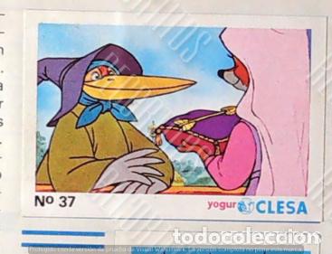 Coleccionismo Cromos antiguos: ROBIN HOOD WALT DISNEY CLESA CROMO RECUPERADO 37
