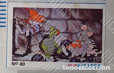 Coleccionismo Cromos antiguos: ROBIN HOOD WALT DISNEY CLESA CROMO RECUPERADO 49