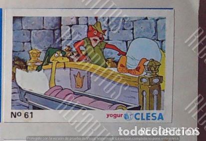 Coleccionismo Cromos antiguos: ROBIN HOOD WALT DISNEY CLESA CROMO RECUPERADO 61