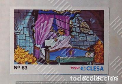 Coleccionismo Cromos antiguos: ROBIN HOOD WALT DISNEY CLESA CROMO RECUPERADO 63