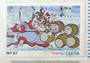 Coleccionismo Cromos antiguos: ROBIN HOOD WALT DISNEY CLESA CROMO RECUPERADO 67