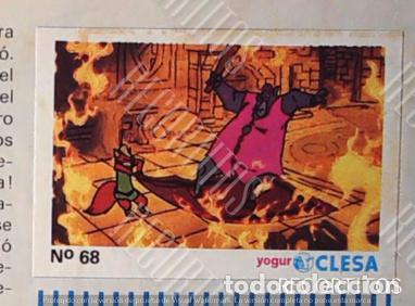 Coleccionismo Cromos antiguos: ROBIN HOOD WALT DISNEY CLESA CROMO RECUPERADO 68