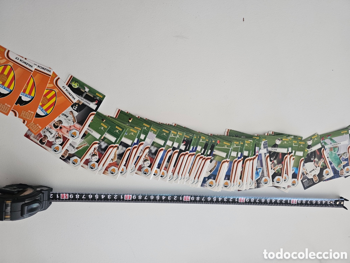 Coleccionismo Cromos antiguos: Lote de cromos del Valencia Liga de Futbol Megakracks 2020-2021