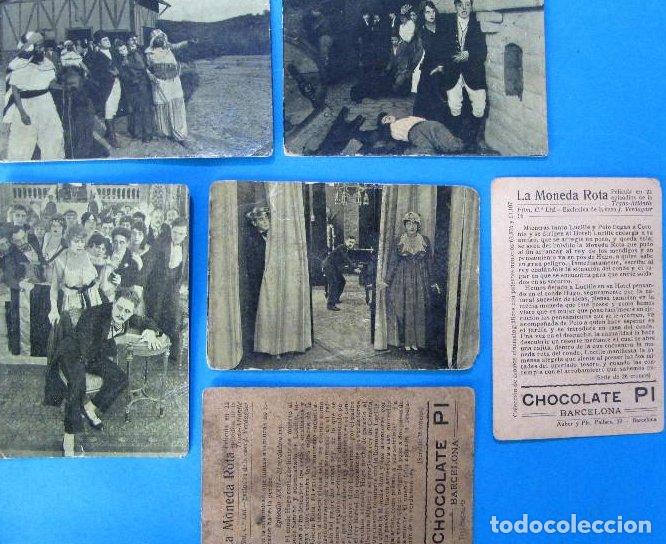 Coleccionismo Cromos antiguos: LOTE DE CROMOS. CROMOS SUELTOS; 2,00 &euro;. LA MONEDA ROTA. FRANCIS FORD Y GRACE CUNARD. CHOCOLATE PI .