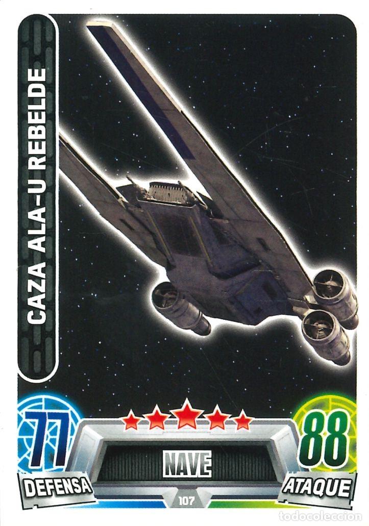 Coleccionismo Cromos antiguos: CROMO - 2015 - STAR WARS FORCE ATTAX - TOPPS - 107 - NAVE